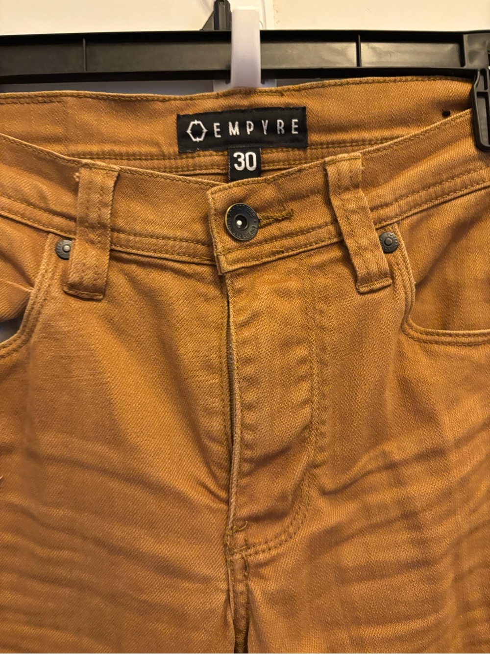 Empyre Slim Men's Jeans in Caramel Brown